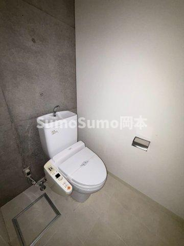 岡本Rd12のトイレ|ゆったりとした空間のトイレです