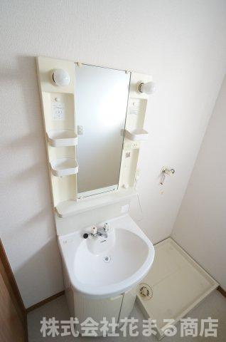 土井貸家の独立洗面台|物件、駅でお待ち合わせでのご案内歓迎！