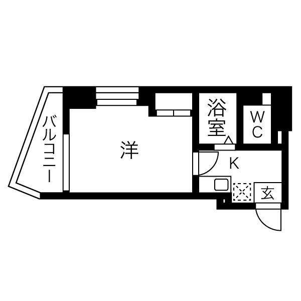 リバティー壱番館の間取り