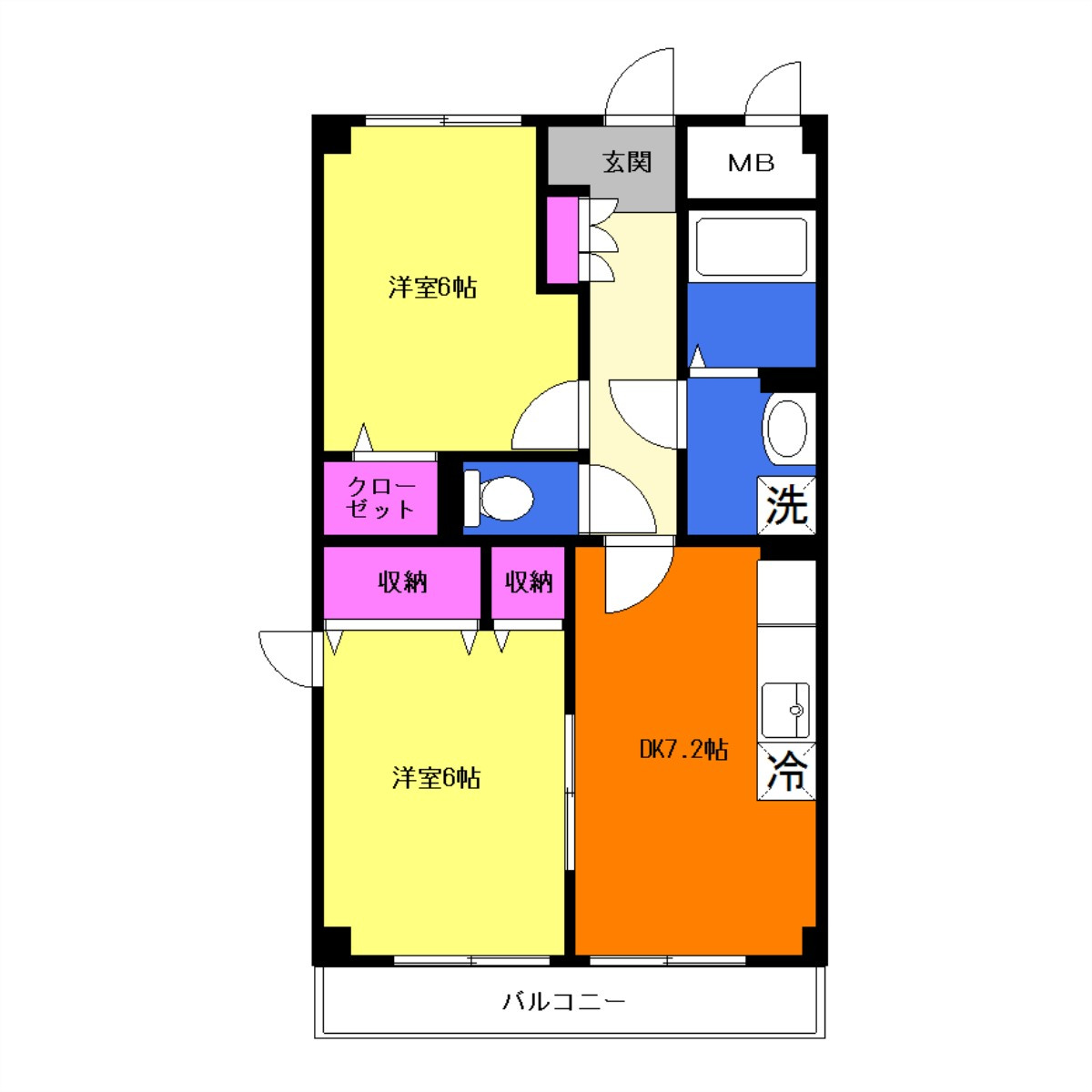 ディペンドマークの間取り|間取りは現況優先