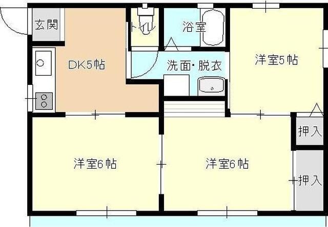 グランドールKの間取り