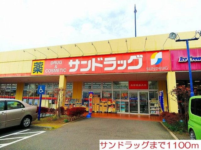 ブライトフラワーＣの周辺|サンドラッグまで1100m