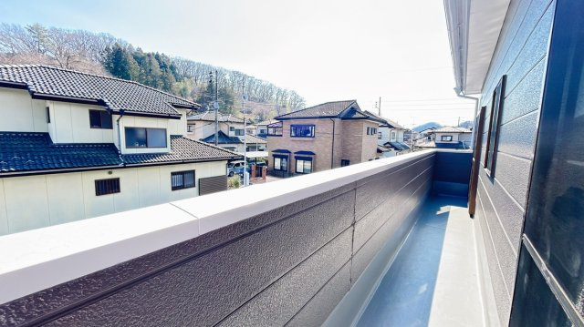 いわき市【常磐湯本町宝海】　不動産プラス　のバルコニー|広々としたバルコニーです