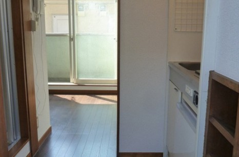 パピヨン豊町の玄関