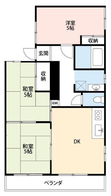 ハイツファインの間取り