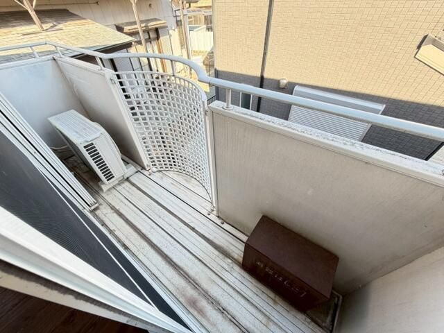 ハイツファインのバルコニー