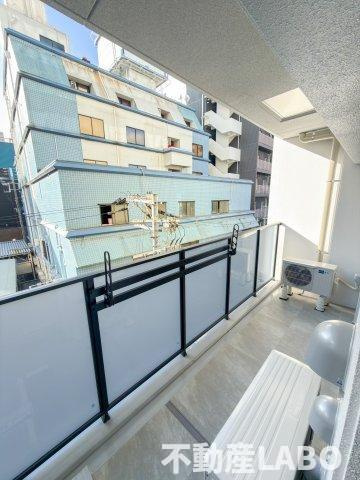 スプランディッド上本町WESTのバルコニー