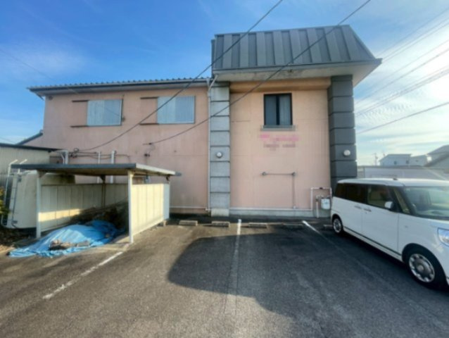 高浜市住居付き店舗の外観