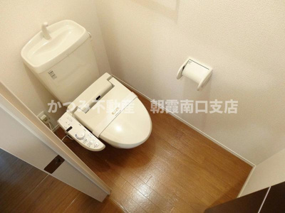 【トイレ】 | ウィステリア（D-ROOM） | 同アパート別号室参考写真