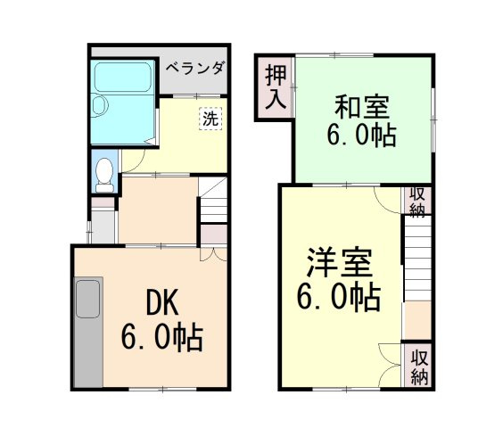 坂東ハウスⅡの間取り