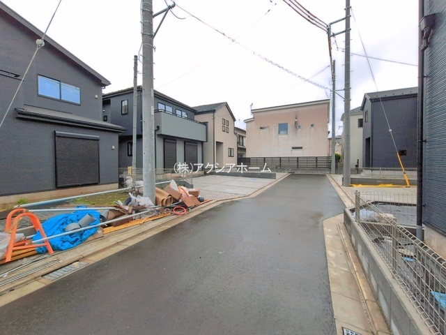 入間市下藤沢4丁目・全5棟　新築一戸建　1号棟の前面道路含む現地写真|現地写真（2026年6月29日撮影）