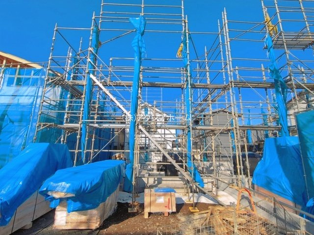 入間市下藤沢4丁目・全5棟　新築一戸建　1号棟の外観|現地写真（2026年4月3日撮影）
