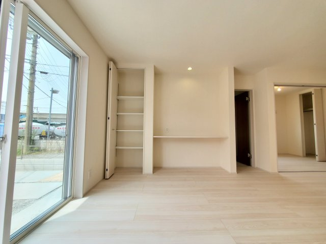 三郷市　早稲田5丁目　新築戸建　全1棟の居間・リビング|施工例です