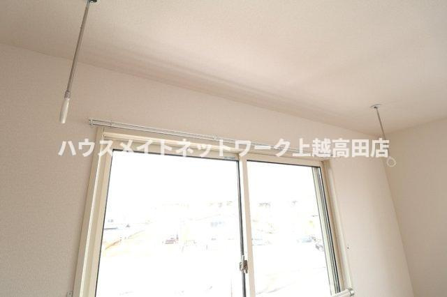 シャインピークス大和 Ｂの展望|室内物干し