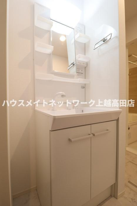 シャインピークス大和 Ｂの独立洗面台|洗髪洗面化粧台