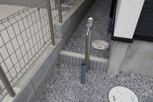 《仲介手数料無料》上尾市大字大谷本郷102-4新築一戸建てグラファーレのその他|外水栓