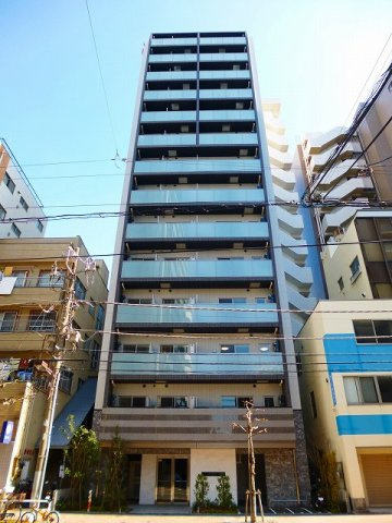 スカイコート蔵前Ⅱの外観