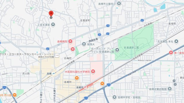 メゾン天神山の地図