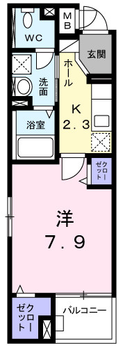 【間取り】 | サンリット　ヴィラⅡ