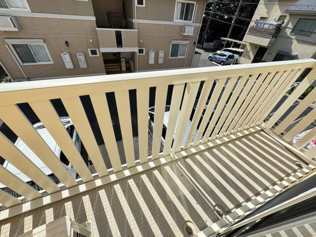 オベルジーヌ　Ｂのバルコニー