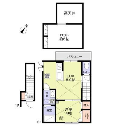 フォレストメゾン西船橋ＷＥＳＴの間取り