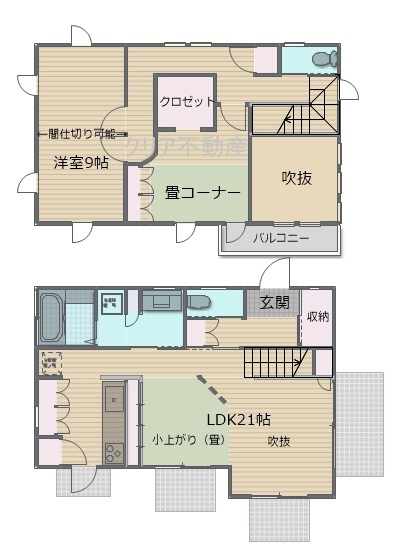 【間取り】 | 前橋市敷島町　美築中古住宅