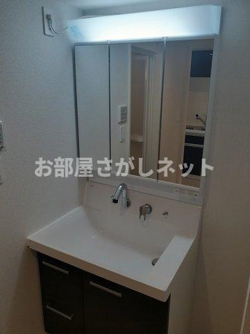 サニーメゾンオオハシ【おとり物件なし】#学生・社会人にオススメ！初期費用分割払いOK！の洗面所