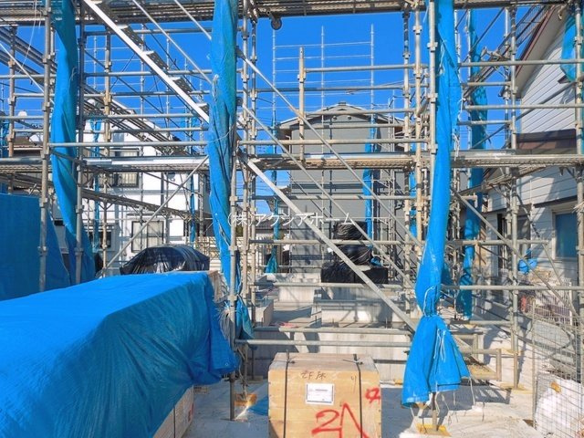 入間市下藤沢4丁目・全5棟　新築一戸建　2号棟の外観|現地写真（2026年4月3日撮影）