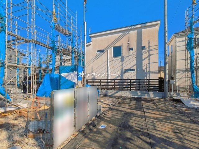 入間市下藤沢4丁目・全5棟　新築一戸建　2号棟の前面道路含む現地写真|現地写真（2026年4月3日撮影）