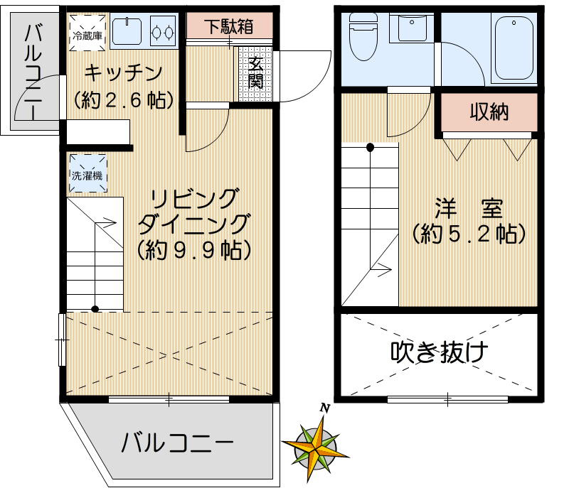 【間取り】