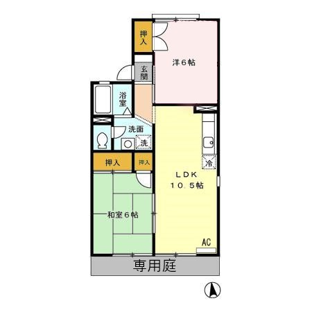 アムールビブレ C棟の間取り