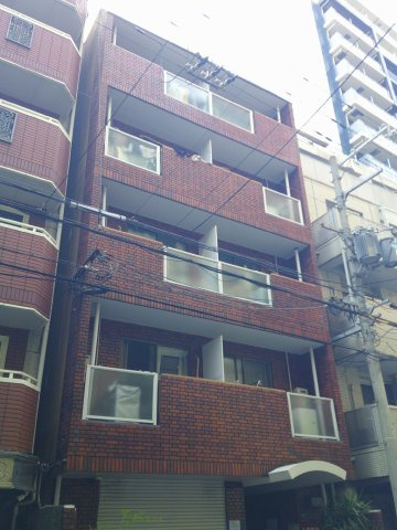大阪市中央区材木町の賃貸マンションの外観