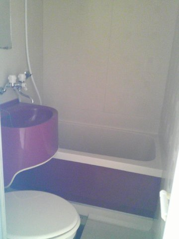 大阪市中央区材木町の賃貸マンションの浴室