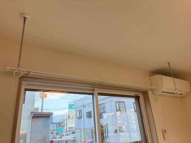 若葉アイの設備|室内物干し