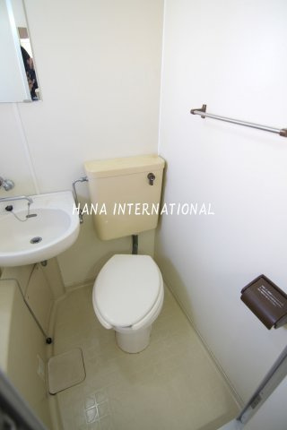 ローズアパートR6のトイレ