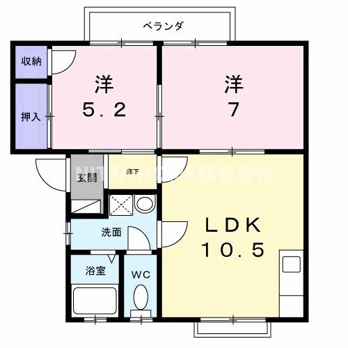 養父市八鹿町高柳のアパート