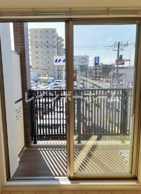 ラ プレミア ビラージュのバルコニー