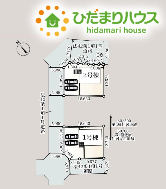 本庄市万年寺　第4　新築一戸建て　クレイドルガーデン　02の区画図