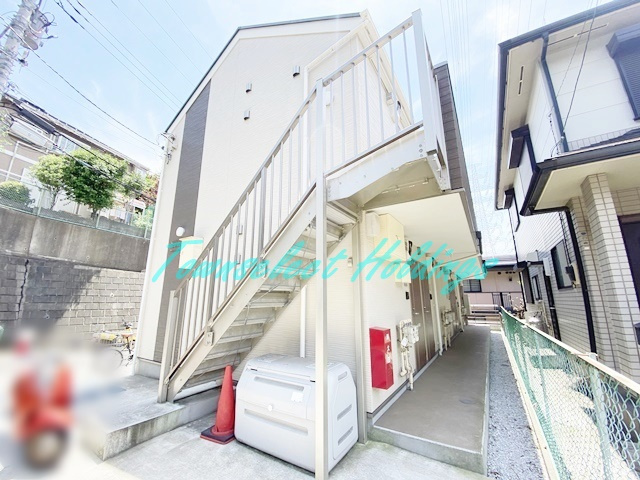横浜市戸塚区戸塚町のアパートのエントランス|おしゃれなエントランス♪