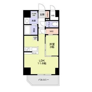 ラ・ピシーヌ南堀江の間取り