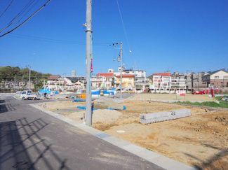 【その他】 | 生駒市中菜畑２丁目の新築一戸建 全５区画 | 現地写真（工事着工時に撮影したものです）※現地に係員は常駐しておりません。
