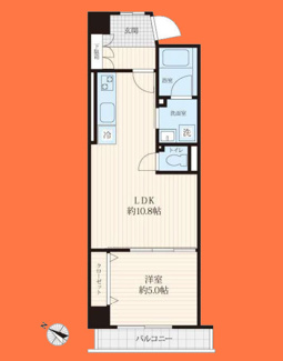 【間取り】 | 日生土地戸越マンション