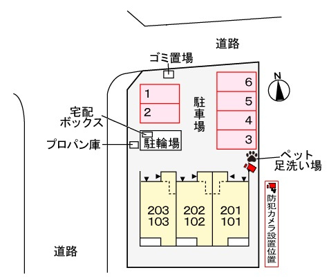 【区画図】 | ロード　レモンス