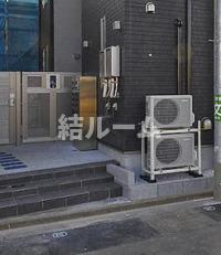 練馬区早宮４丁目のアパートのエントランス