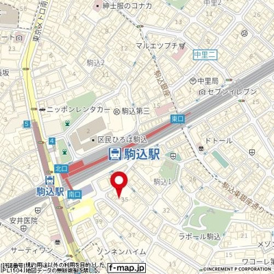 【地図】 | グローリア駒込