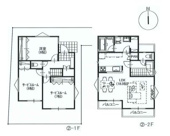 東久留米市下里２丁目　建築条件付売地　２区画の画像