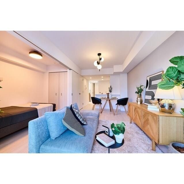 アーバネックス浅草橋フロントの居間・リビング