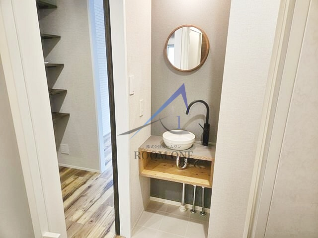 門前仲町杉田ビルの洗面所|洗面台です。