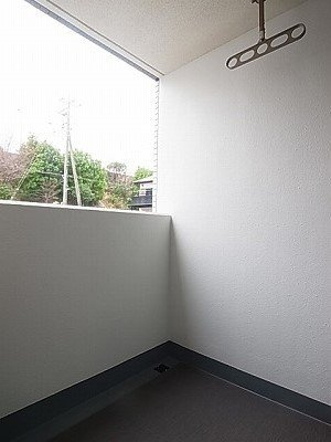 オレンティアのバルコニー