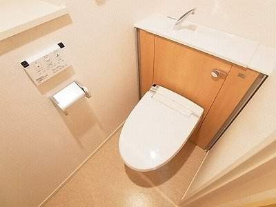 オレンティアのトイレ